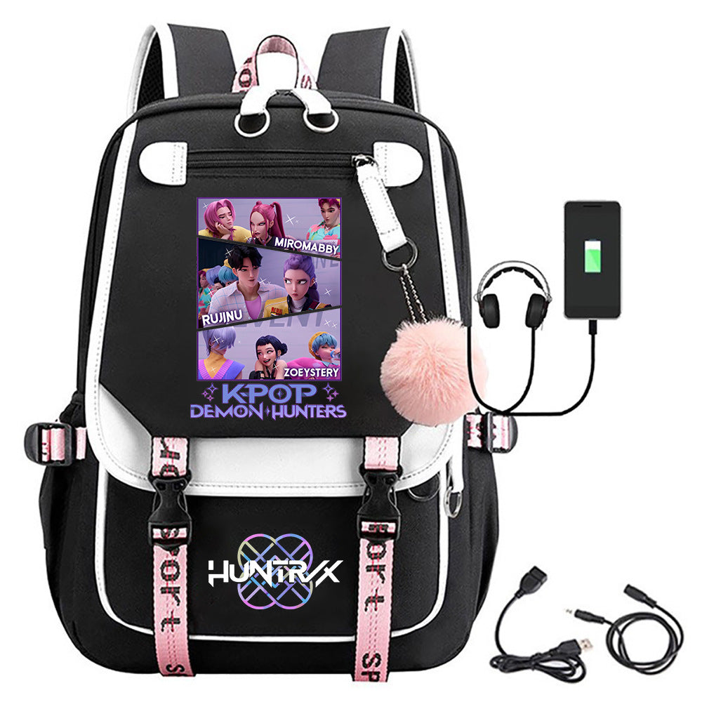 Kpop Star printed Backpack Style 10