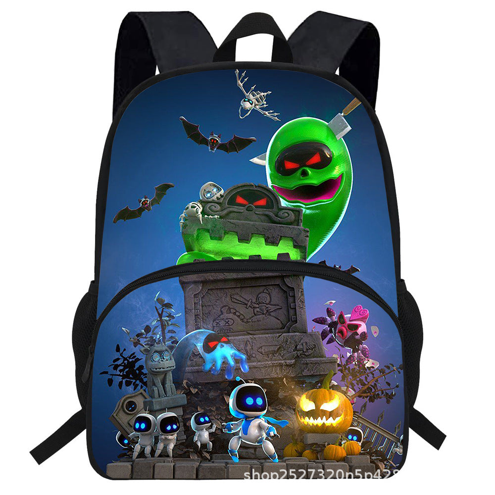 Bot Letter Printed Backpacks style 10
