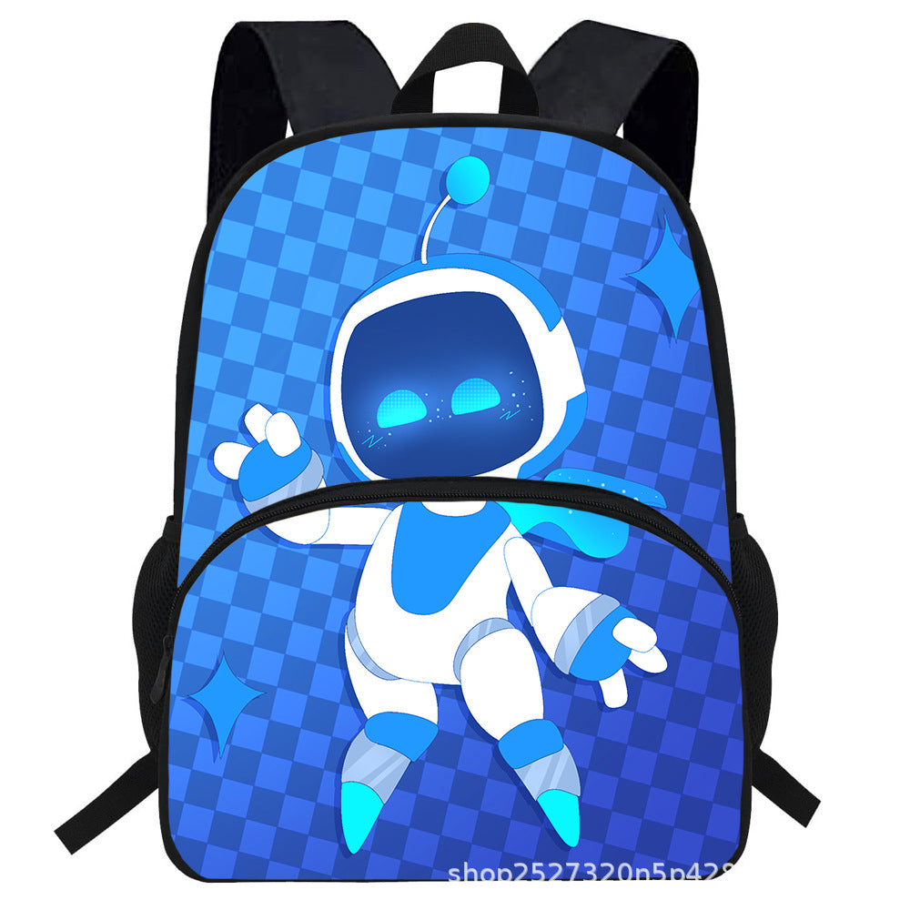 Bot Letter Printed Backpacks style 12