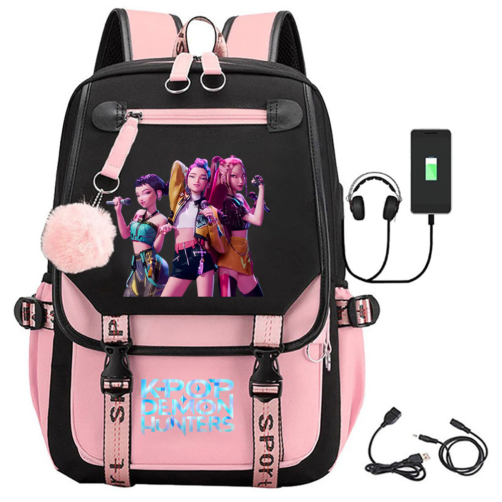 Kpop Star printed Backpack Style 1