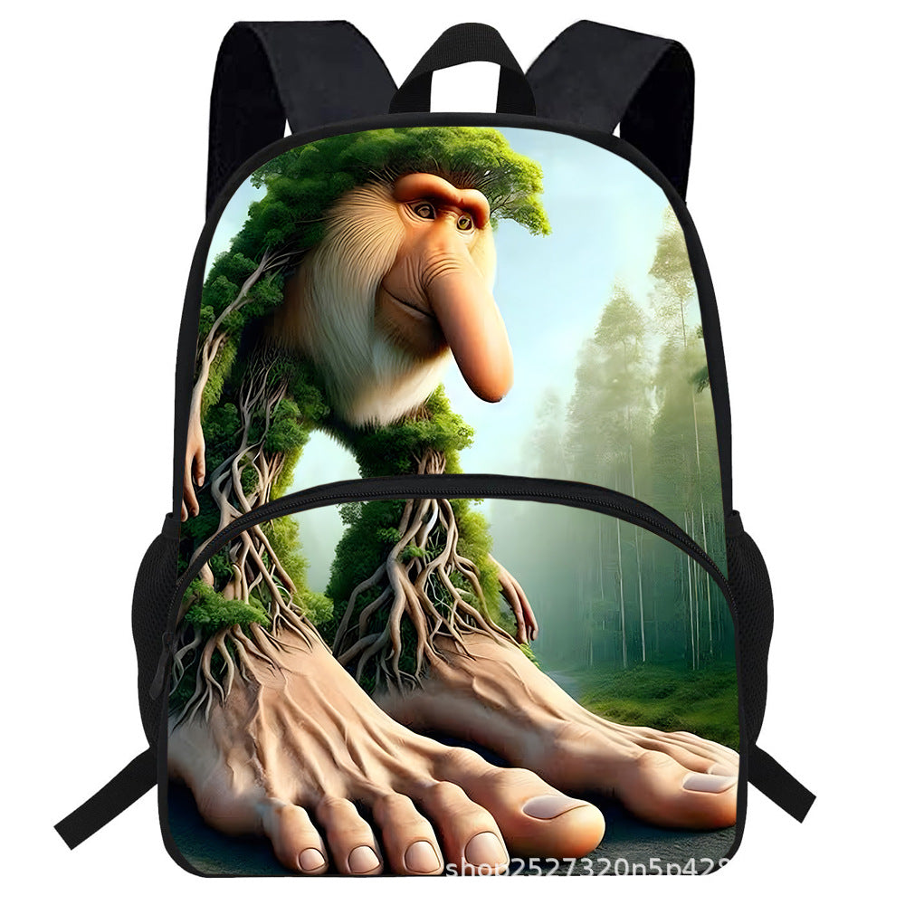 Tralalero Printed Backpack style 10