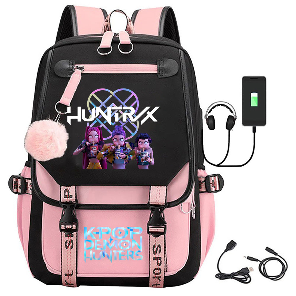 Kpop Star printed Backpack Style 2