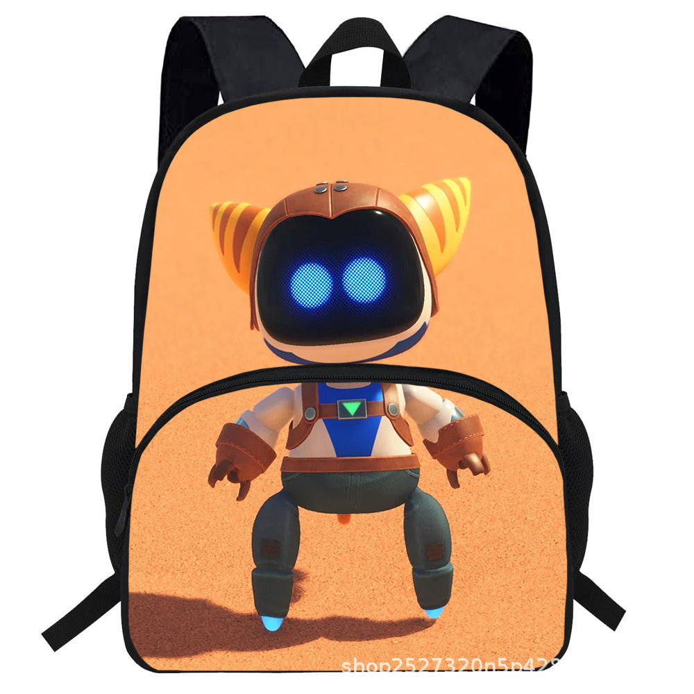 Bot Letter Printed Backpacks style 14