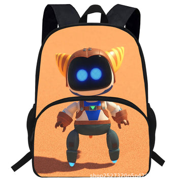 Bot Letter Printed Backpacks style 14