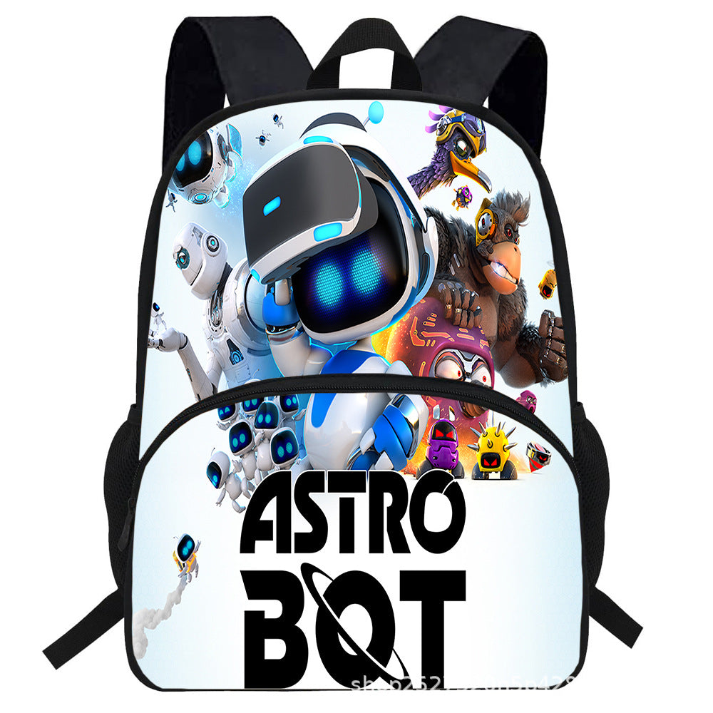 Bot Letter Printed Backpacks style 17