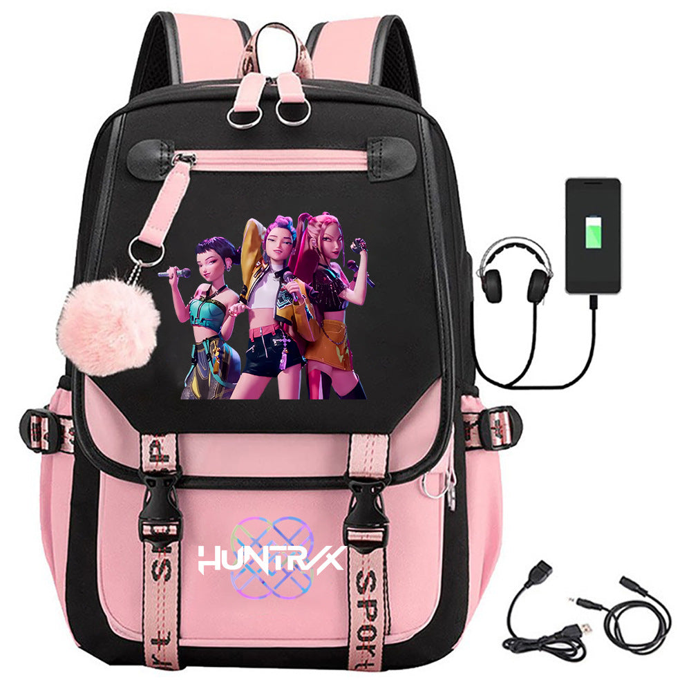 Kpop Star printed Backpack Style 6