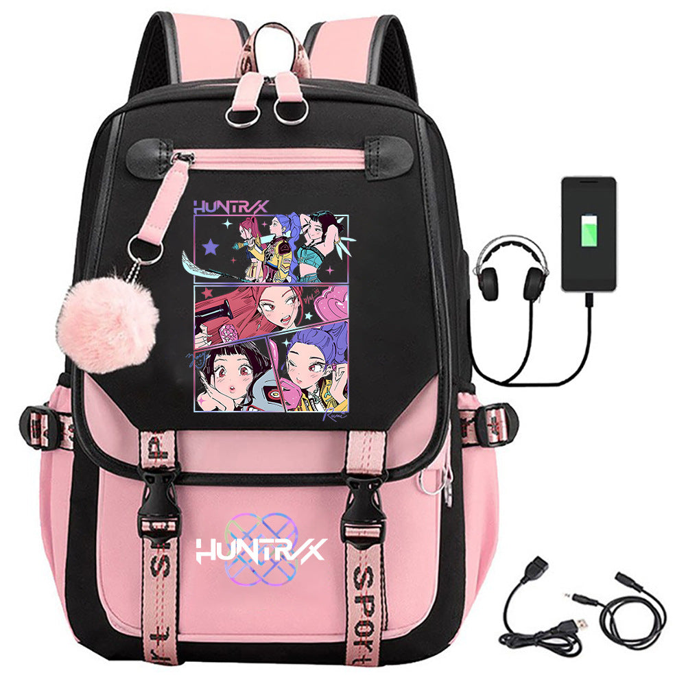 Kpop Star printed Backpack Style 7