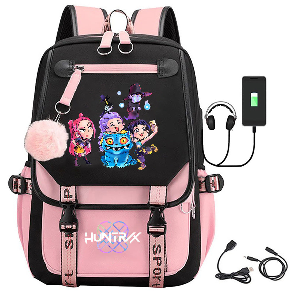 Kpop Star printed Backpack Style 8