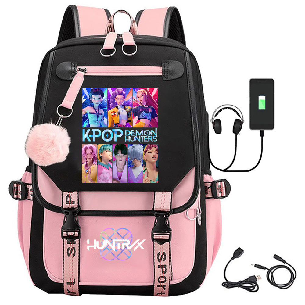 Kpop Star printed Backpack Style 9