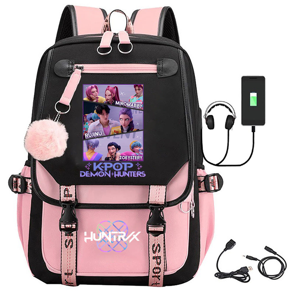 Kpop Star printed Backpack Style 10