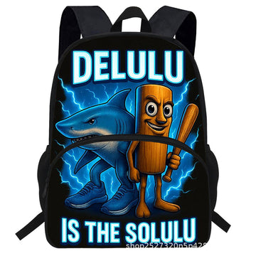 Tralalero Printed Backpack style 23