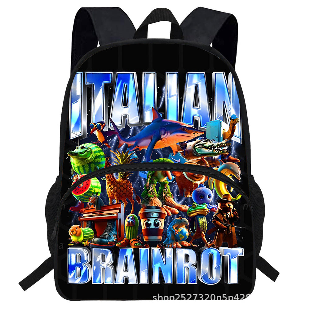Tralalero Printed Backpack style 32