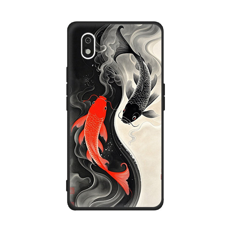 Tai Chi Lucky Fish Printed Case for Bigme HiBreak Pro / HiBreak Plus