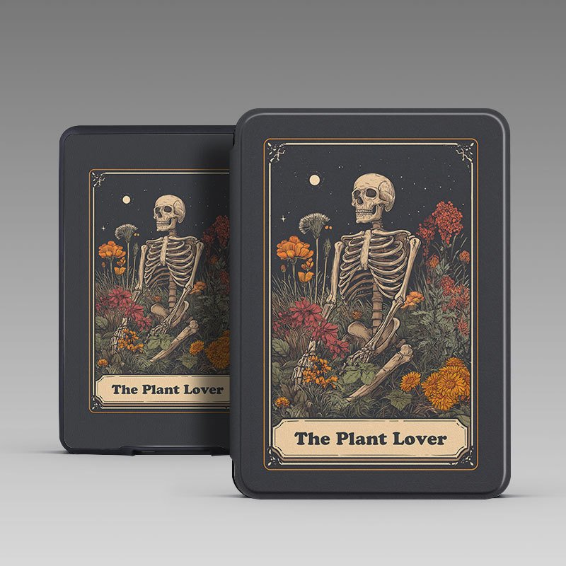 The Plant Lover Black Magnetic Case For Kobo