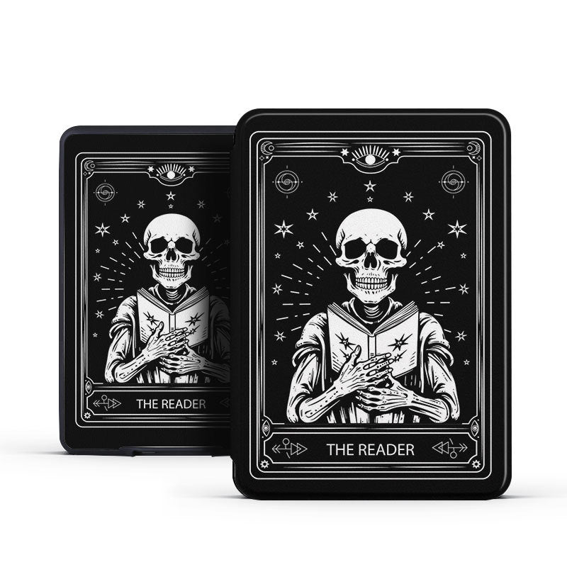 The Reader Pattern Case For Kobo with Hand Strap Black
