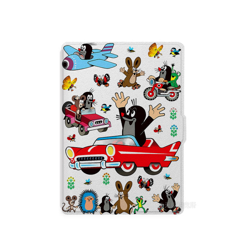 Vintage mole illustration Print Kindle Case