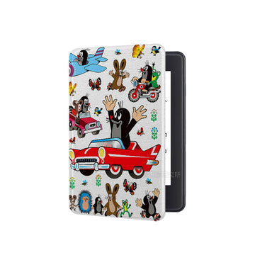 Vintage mole illustration Print Kindle Case